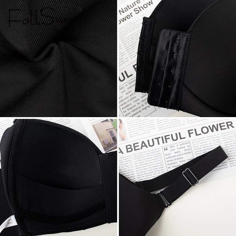 FallSweet Plus Size Wireless F - Bra Top Seamless 评论和价格