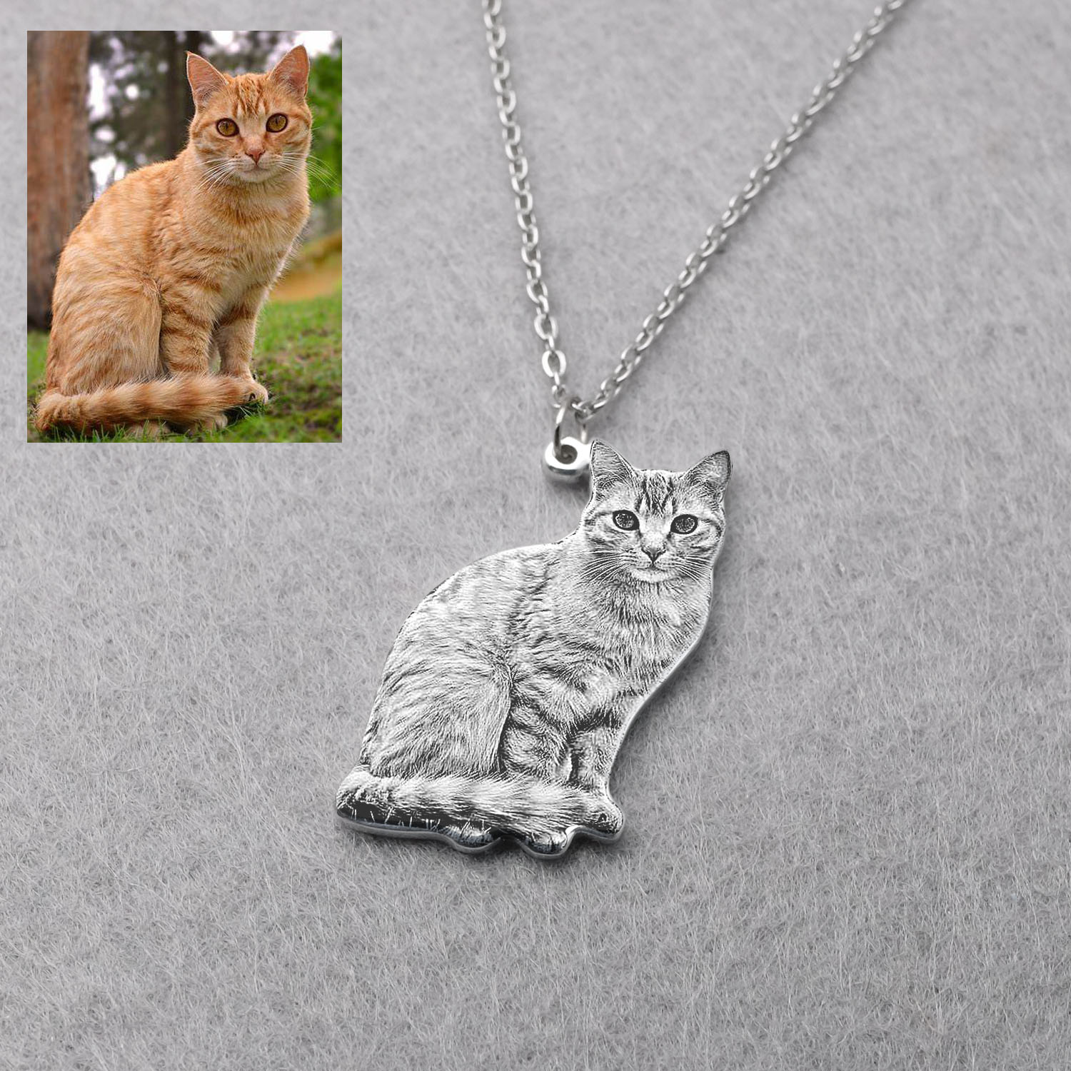 Personalized Pet Picture Neckl - Fashion Women Picture 评论和价格