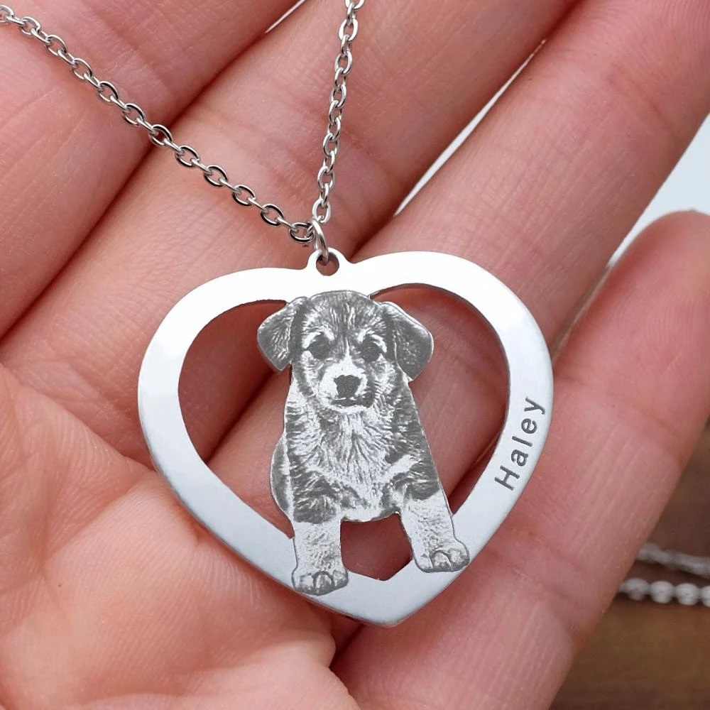 Personalized Pet Picture Neckl - Fashion Women Picture 评论和价格