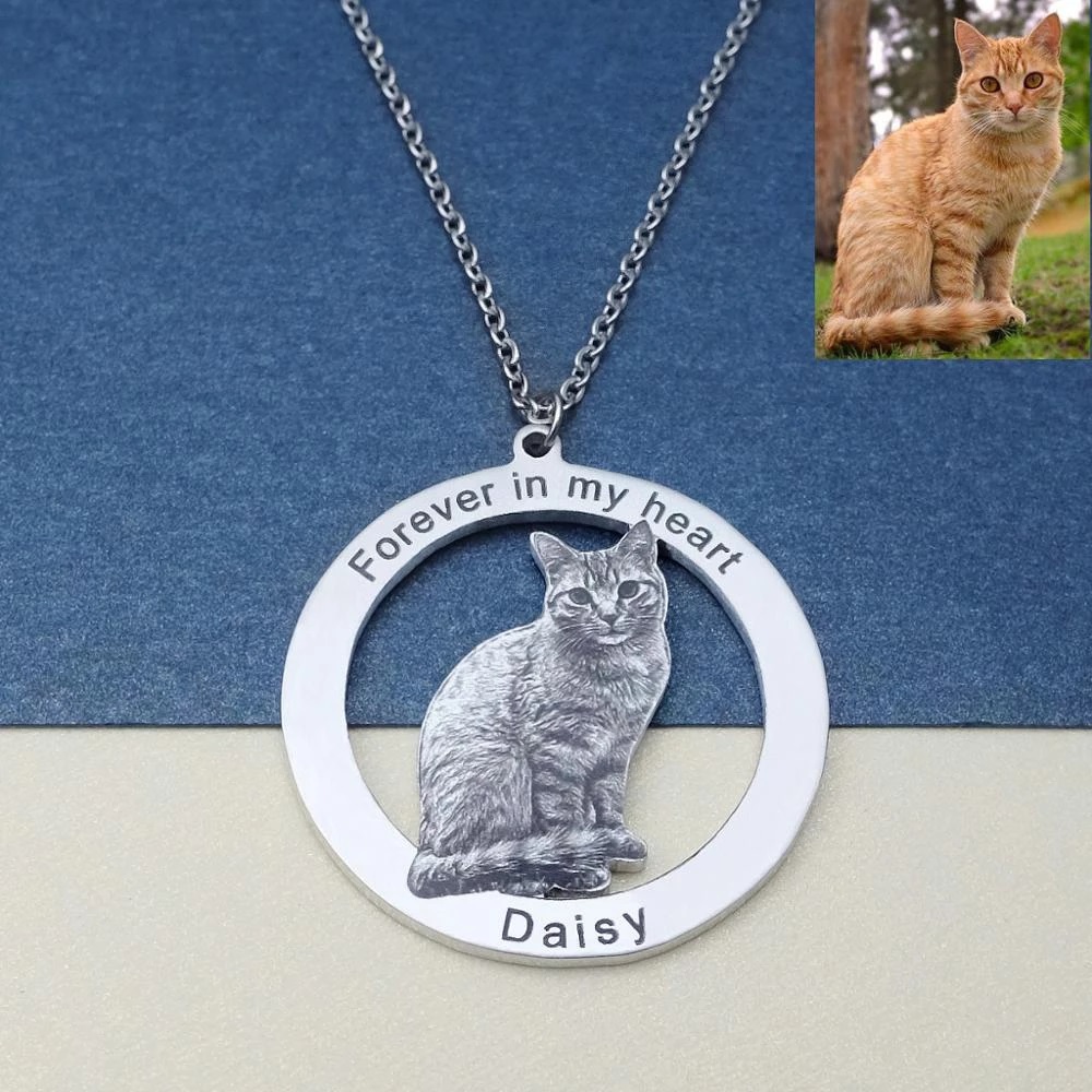 Personalized Pet Picture Neckl - Fashion Women Picture 评论和价格