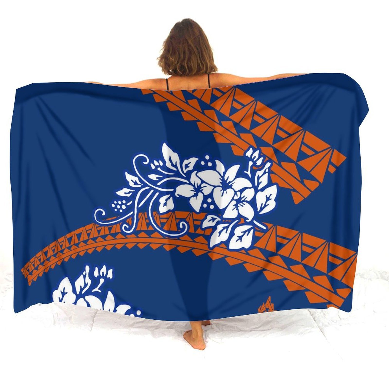Polynesian Custom Puletasi Sun - Printed Wrap Skirt 评论和价格