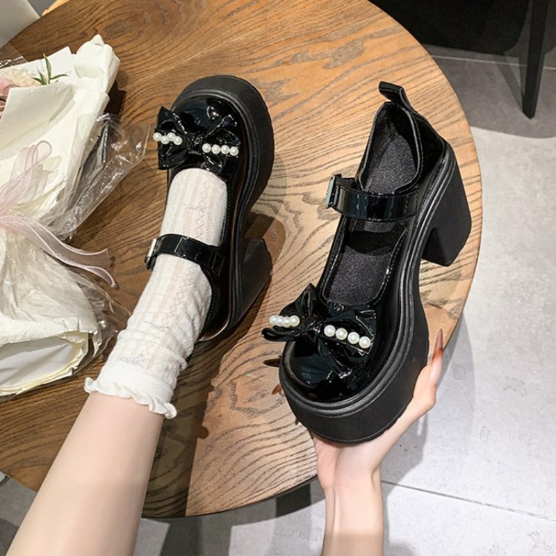 2026 Lolita Shoes Black Super  - Women Fashion Heels 评论和价格