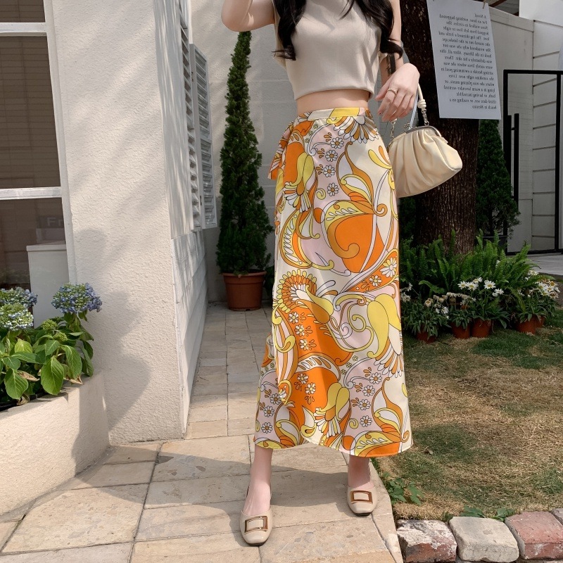 Butterfly Print Cover Up Swimw - Printed Wrap Skirt 评论和价格