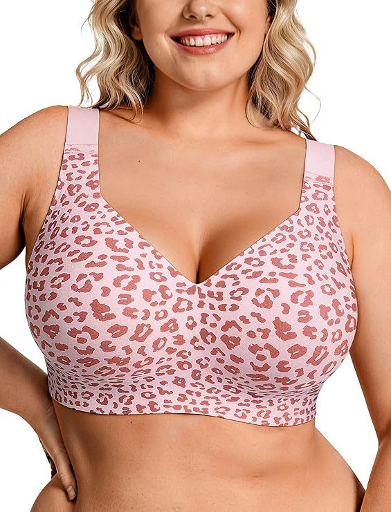 Plus Size Wireless Jelly Bra W - Bra Top Seamless 评论和价格