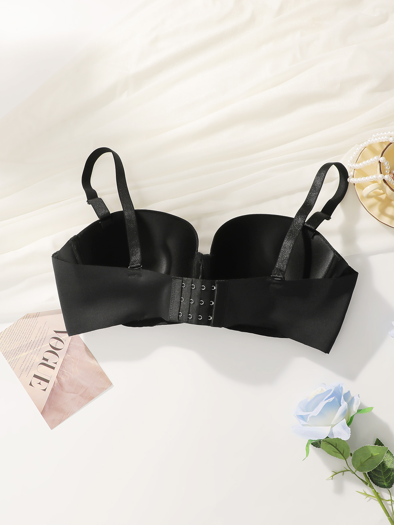 Women Large Bust Plus Size Str - Bra Top Seamless 评论和价格