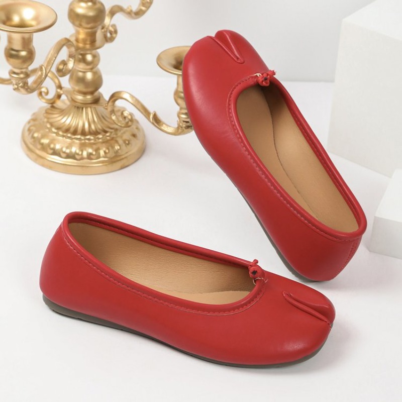 Women Split Toe Ballet Flats K - Women Fashion Store 评论和价格