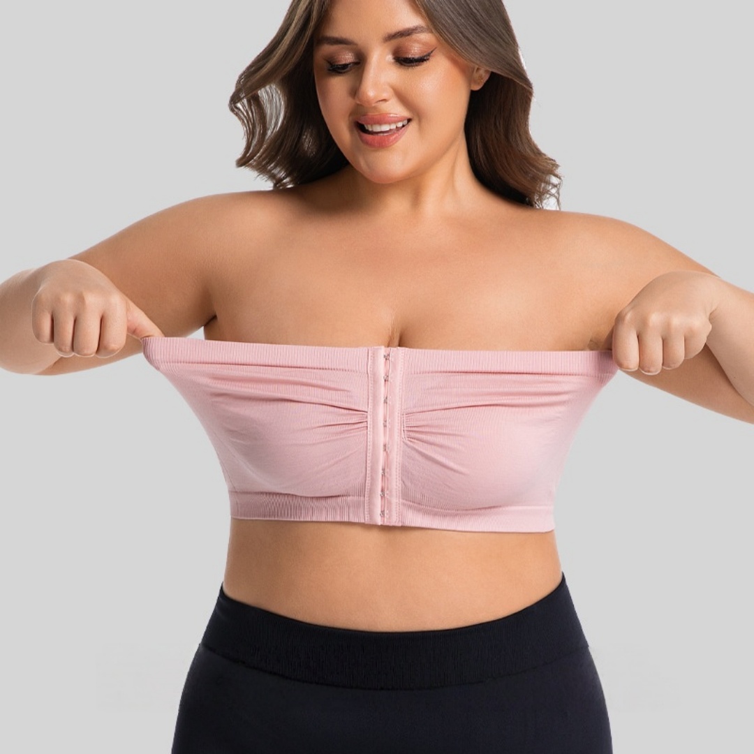 Women's Plus Size Strapless Fr - Bra Top Seamless 评论和价格