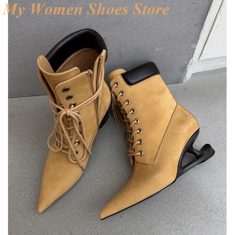 Pointy Toe Strange Style Heel  - Fashion Women Picture 评论和价格