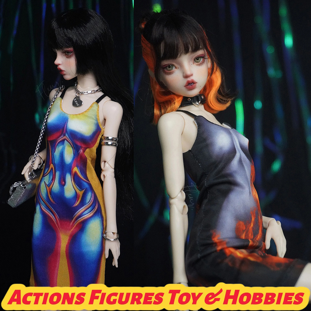 1/6 BJD Dolls Illusionary Art  - Printed Wrap Skirt 评论和价格